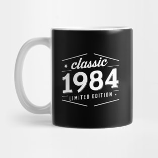 Classic 1984 birthday, 40th birthday Mug